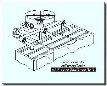 Tank Odour Filter on Primary Tanks